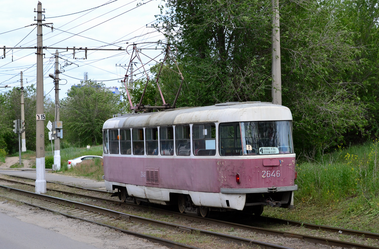 Volgograd, Tatra T3SU (2-door) č. 2646