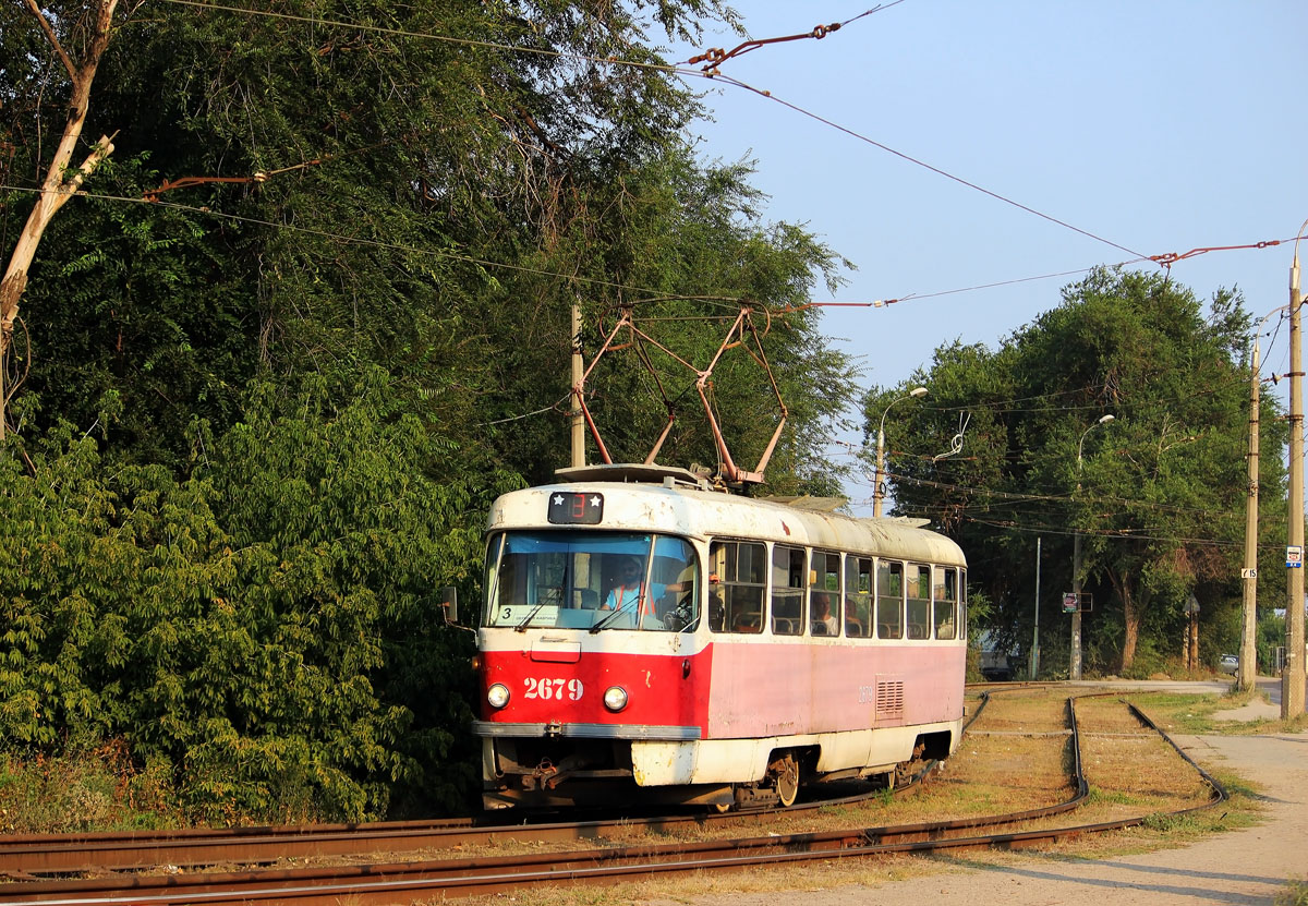 Волгоград, Tatra T3SU (двухдверная) № 2679