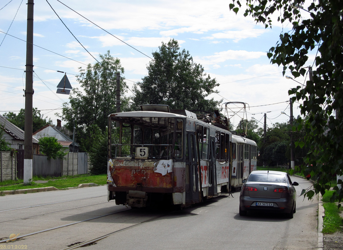 Харьков, Tatra T6B5SU № 4527