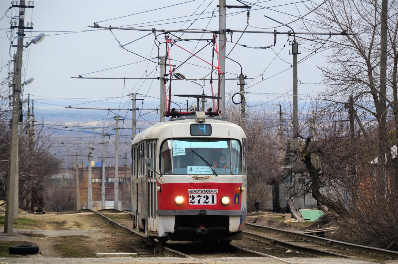 Volgograd, Tatra T3SU # 2721 Volgograd, Tatra T3SU # 2721