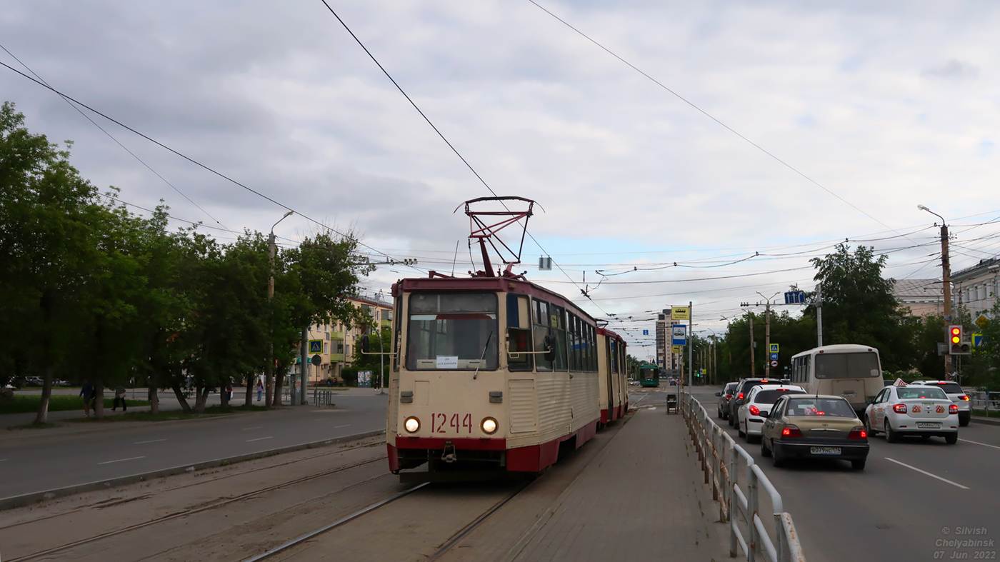 Челябинск, 71-605 (КТМ-5М3) № 1244