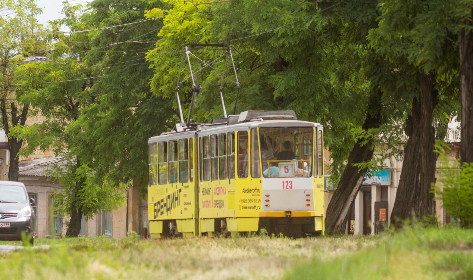 Пятигорск, Tatra KT4SU № 123 Пятигорск, Tatra KT4SU № 123
