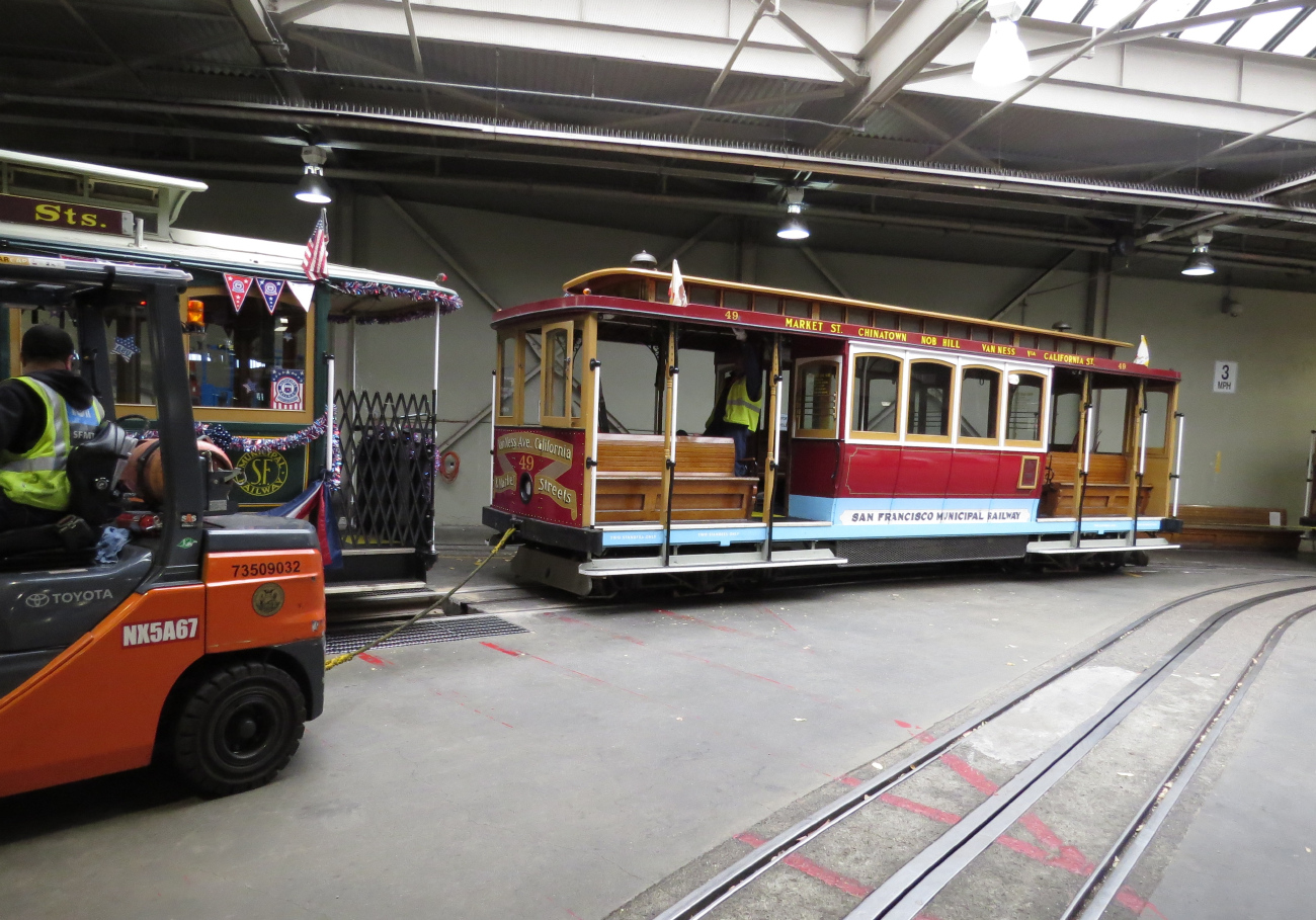 Сан-Франциско, область залива, Muni cable car № 49; Сан-Франциско, область залива — Депо кабельного трамвая