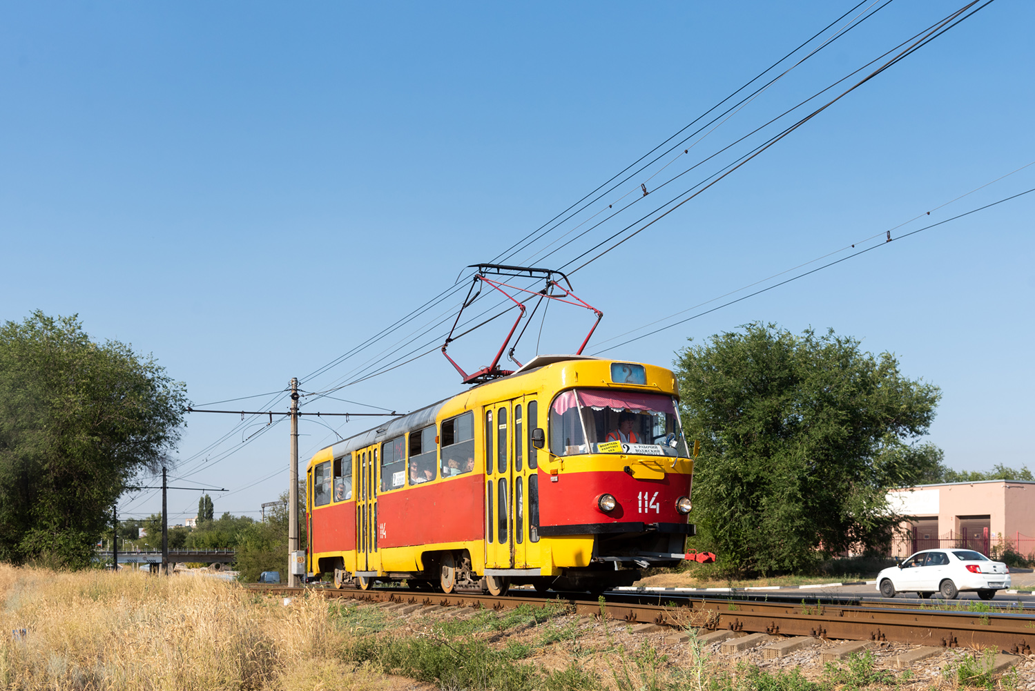 Voljski, Tatra T3SU N°. 114