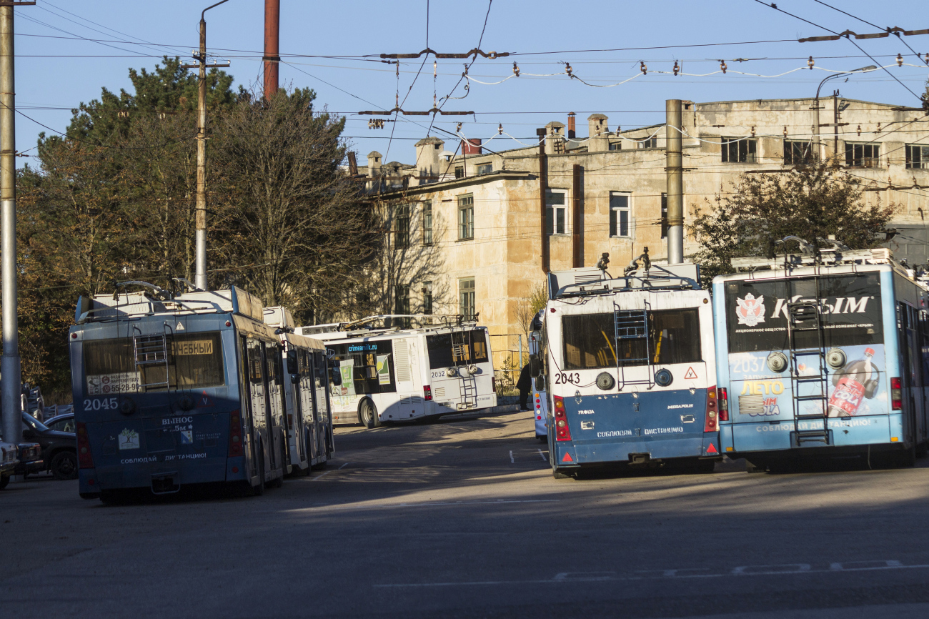 Sevastopole, Trolza-5265.00 “Megapolis” № 2045; Sevastopole, Trolza-5265.00 “Megapolis” № 2043