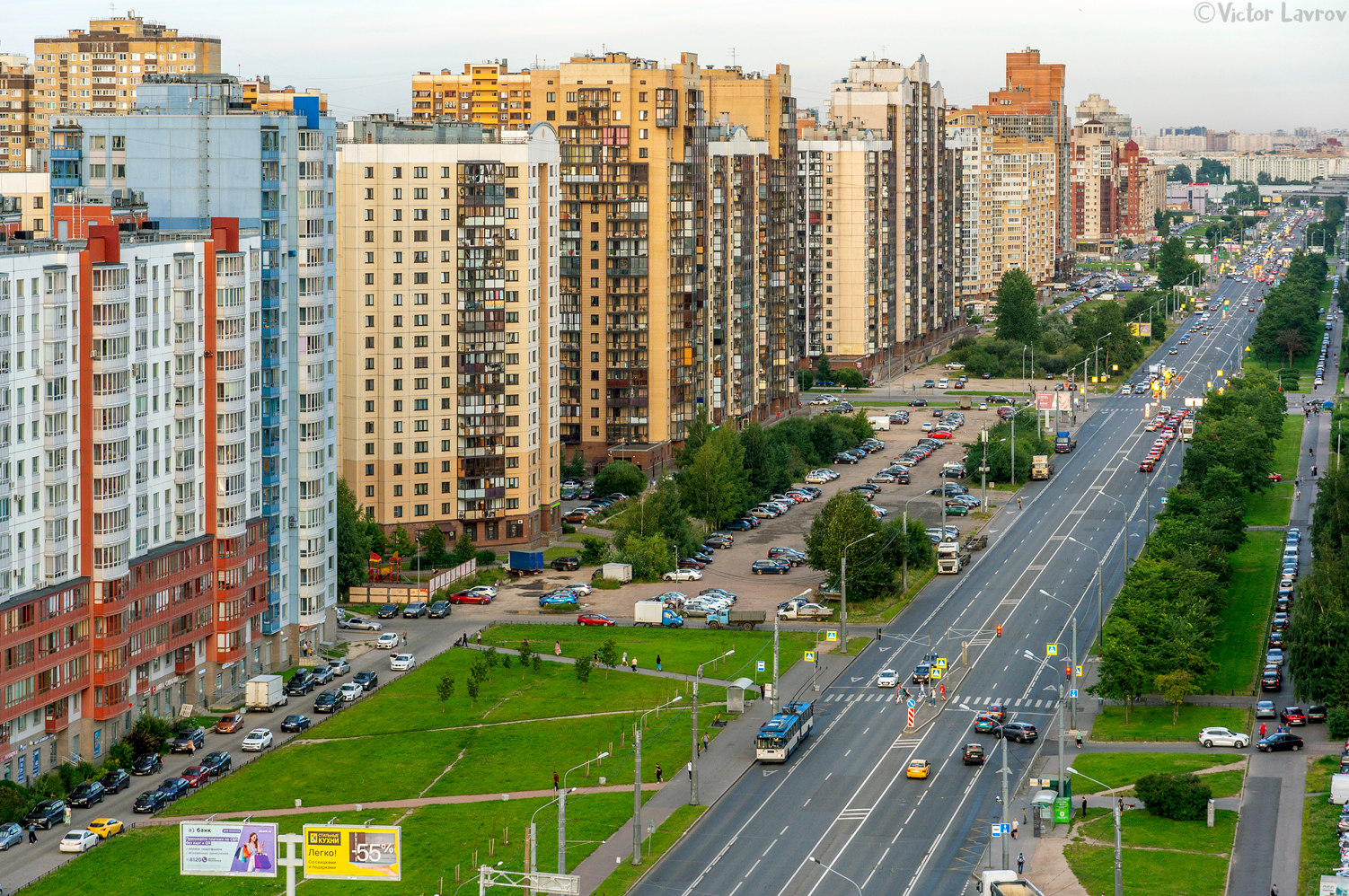 Санкт-Петербург — Троллейбусные линии и инфраструктура