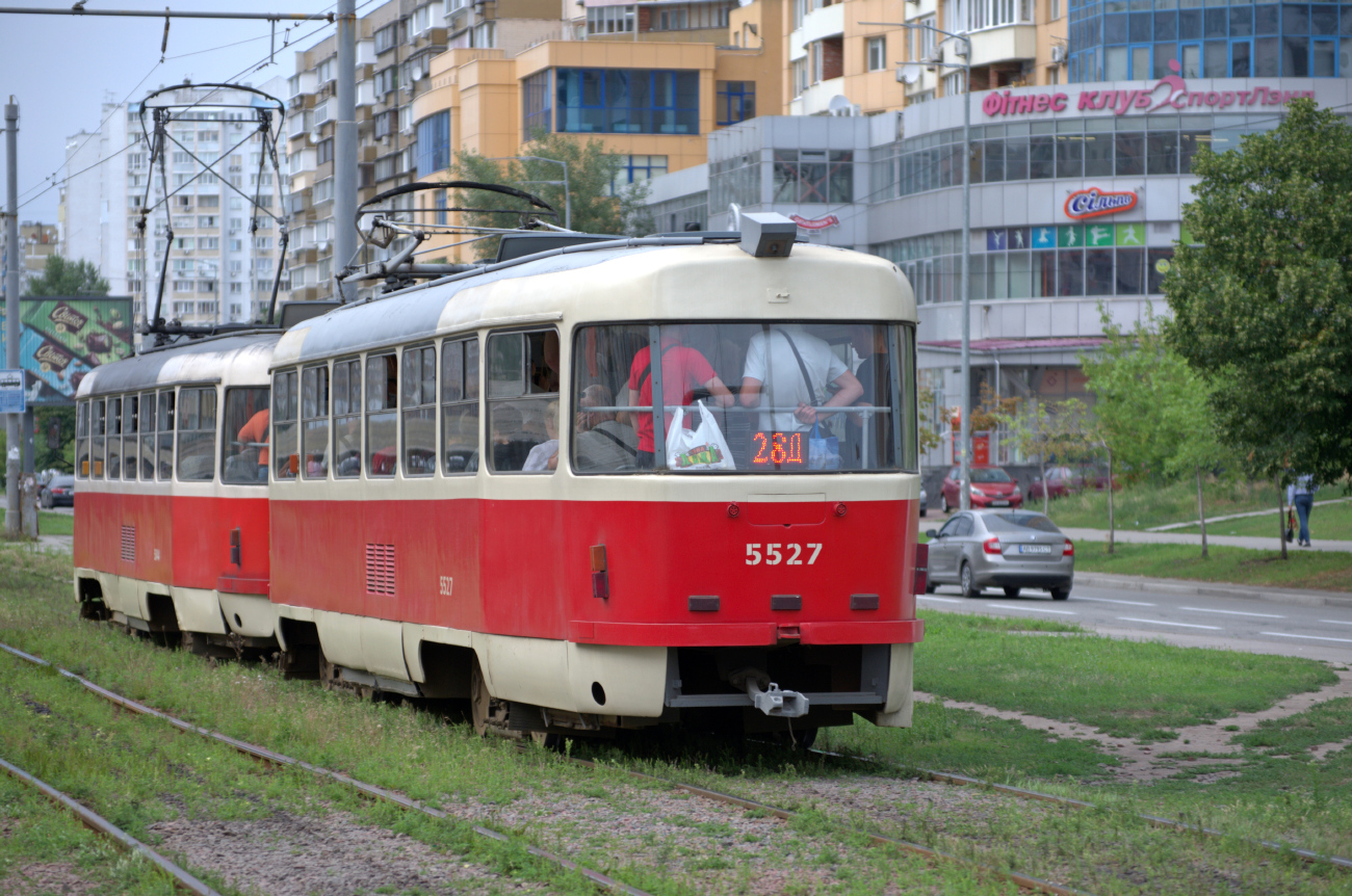 Киев, Tatra T3SUCS № 5527