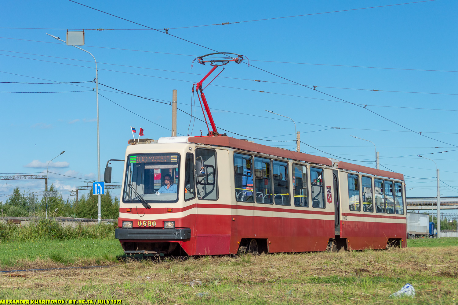 Санкт-Петербург, ЛВС-86М2 № 0690