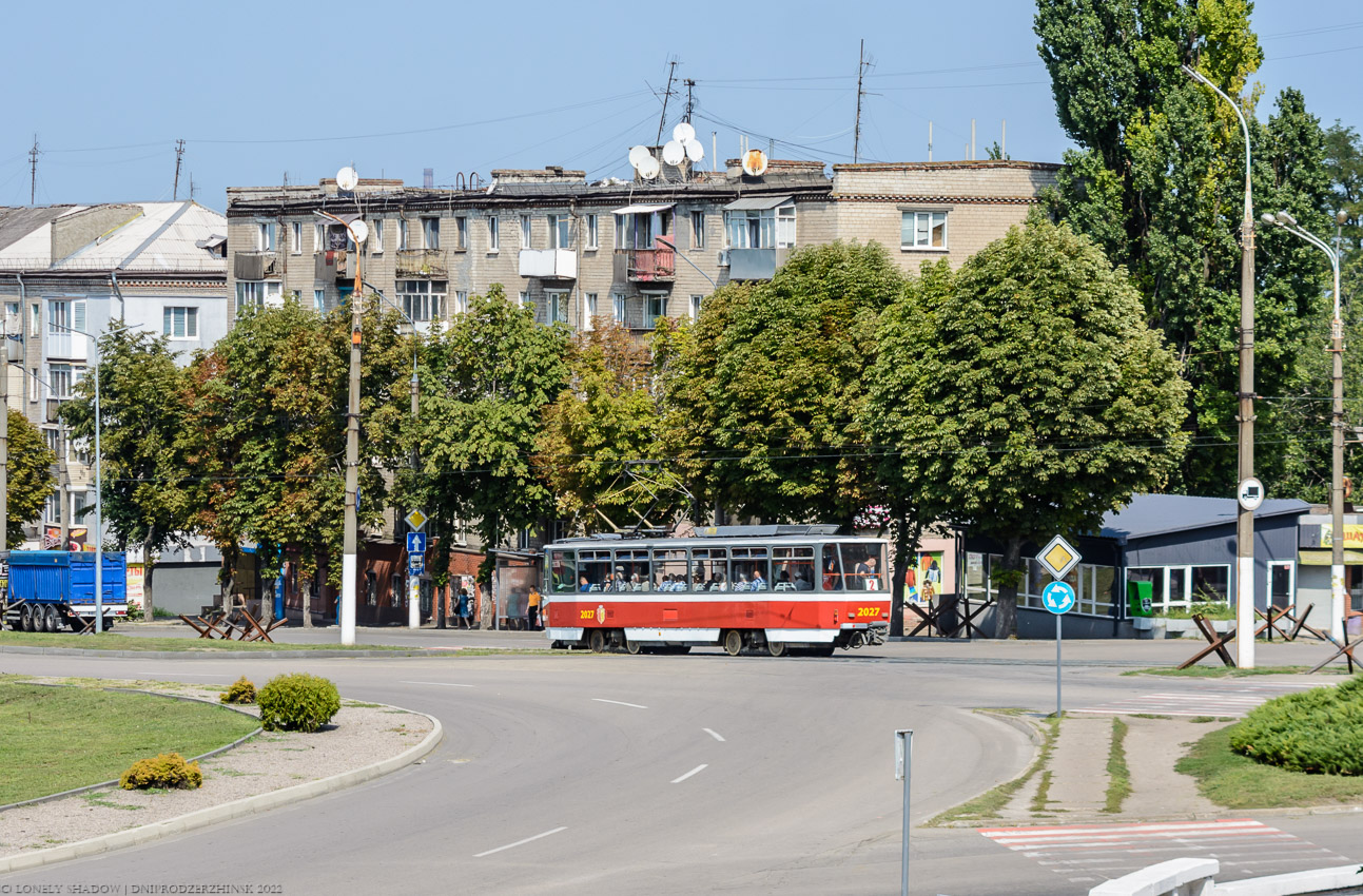 Каменское, Tatra T6A5 № 2027