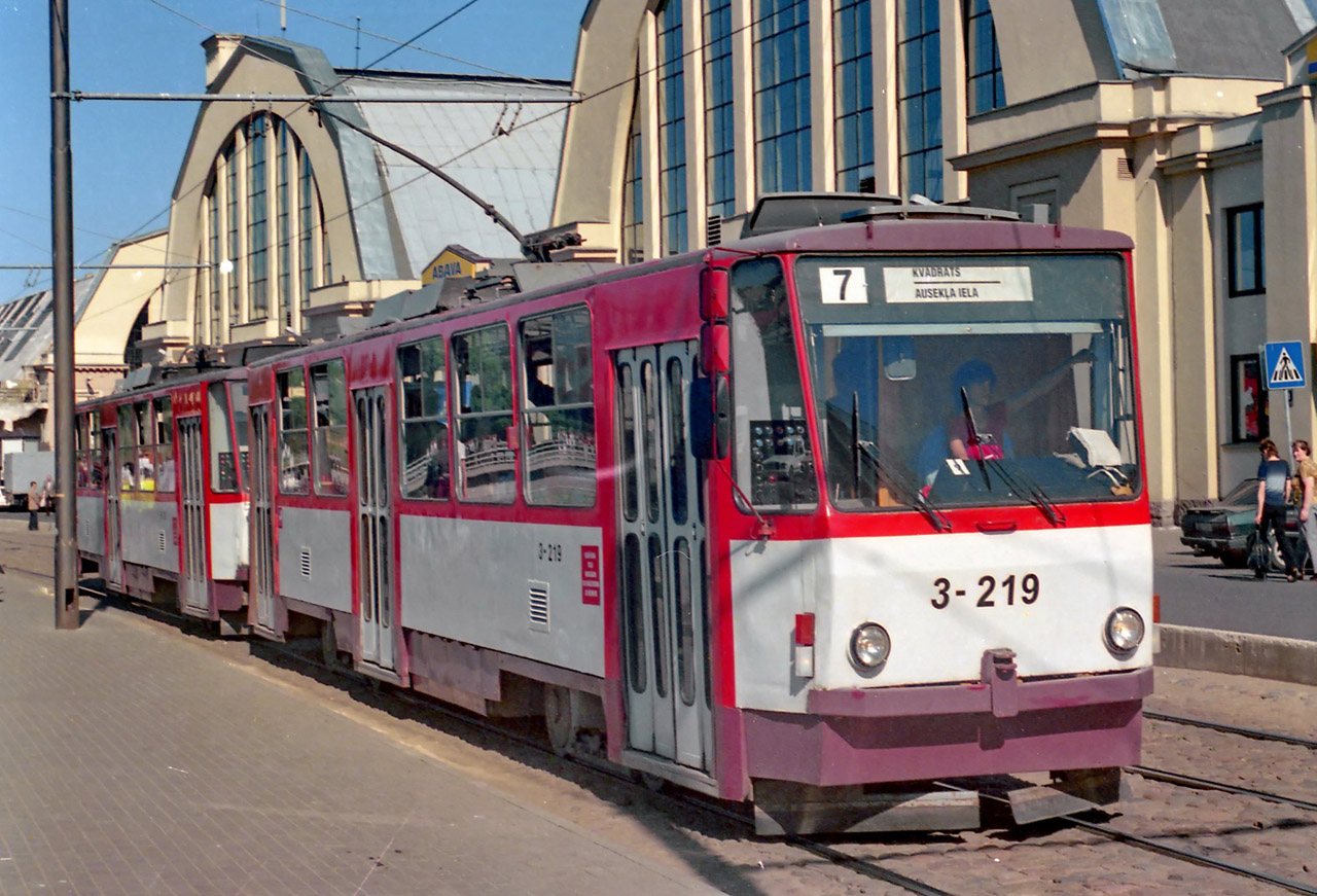 Рига, Tatra T6B5SU № 3-219