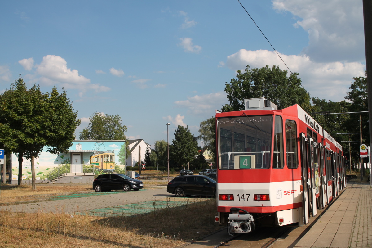 Котбус, Tatra KTNF6 № 147; Котбус — Трамваи в искусстве