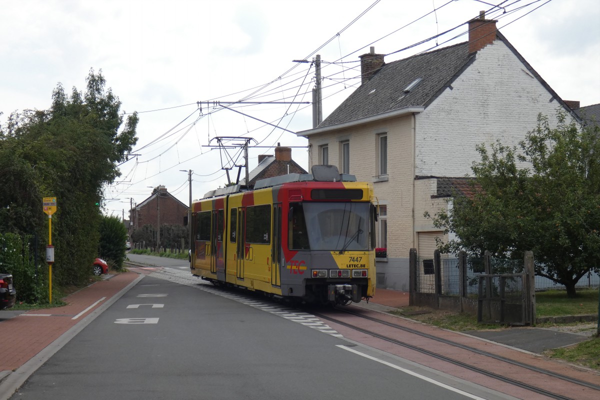 Charleroi, BN/ACEC type 6100 6-axle Br. 7447