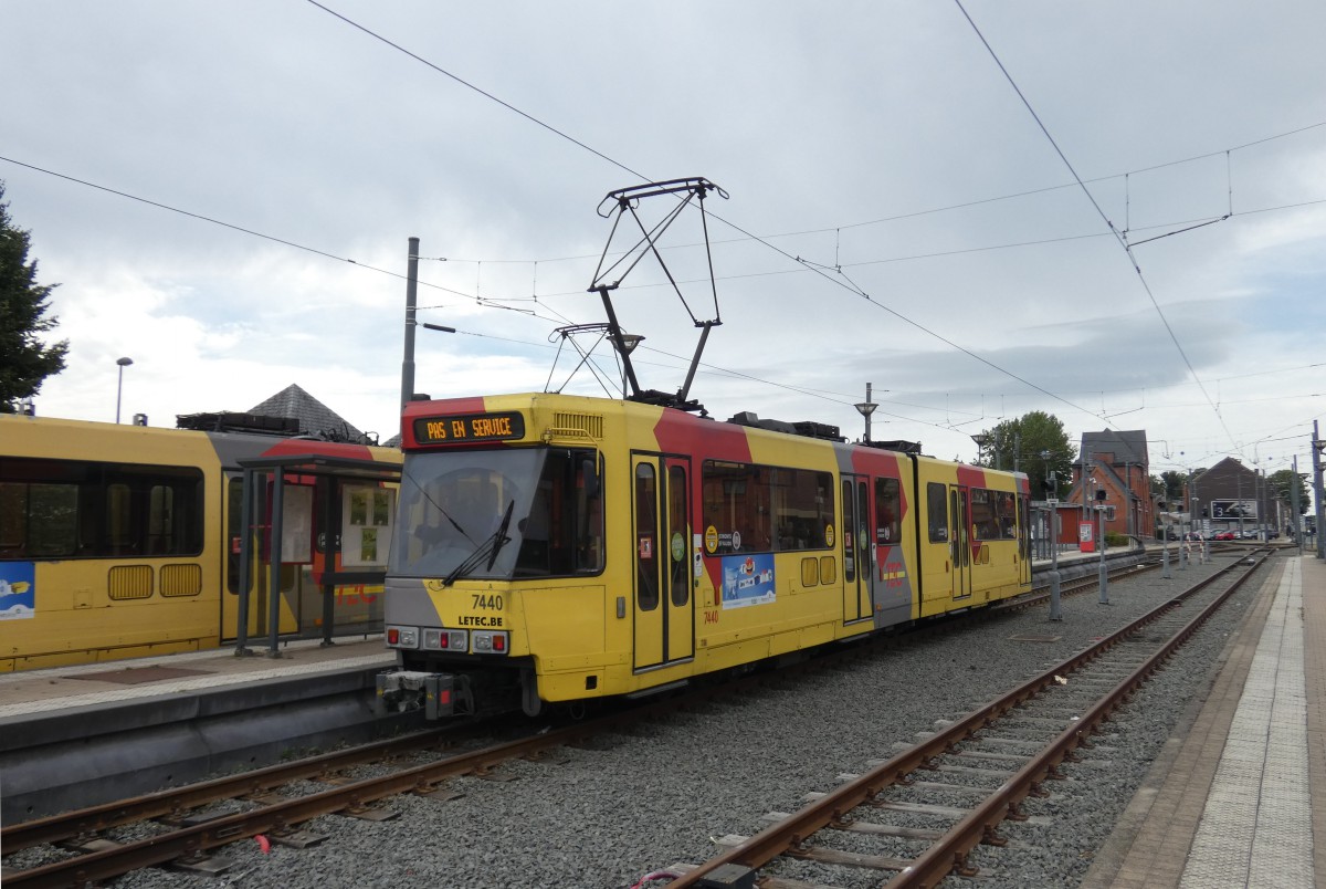 Charleroi, BN/ACEC type 6100 6-axle № 7440