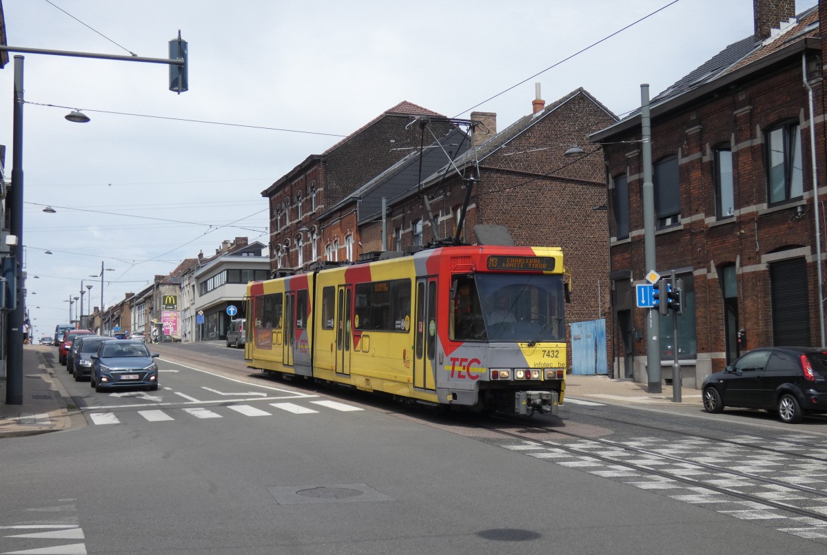 Charleroi, BN/ACEC type 6100 6-axle # 7432