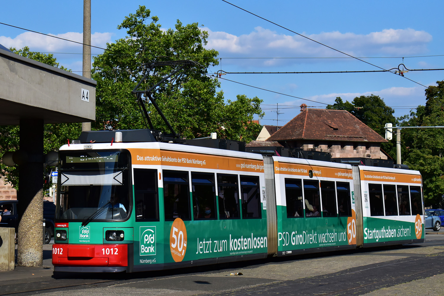 Нюрнберг, AEG GT6N № 1012