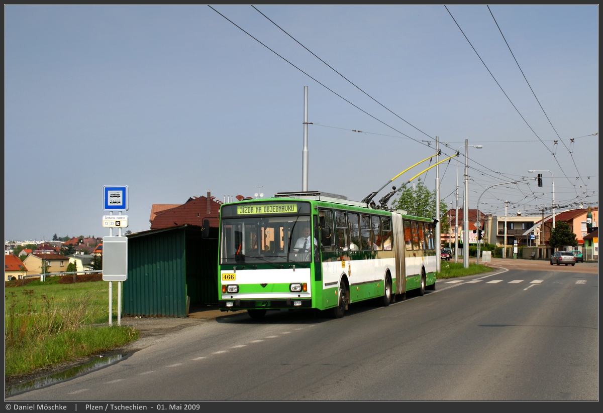 Пльзень, Škoda 15Tr13/6M № 466