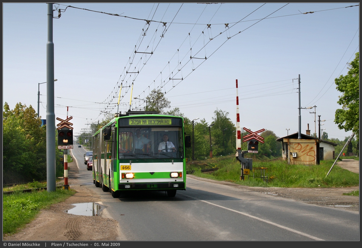 Пльзень, Škoda 15Tr13/6M № 466