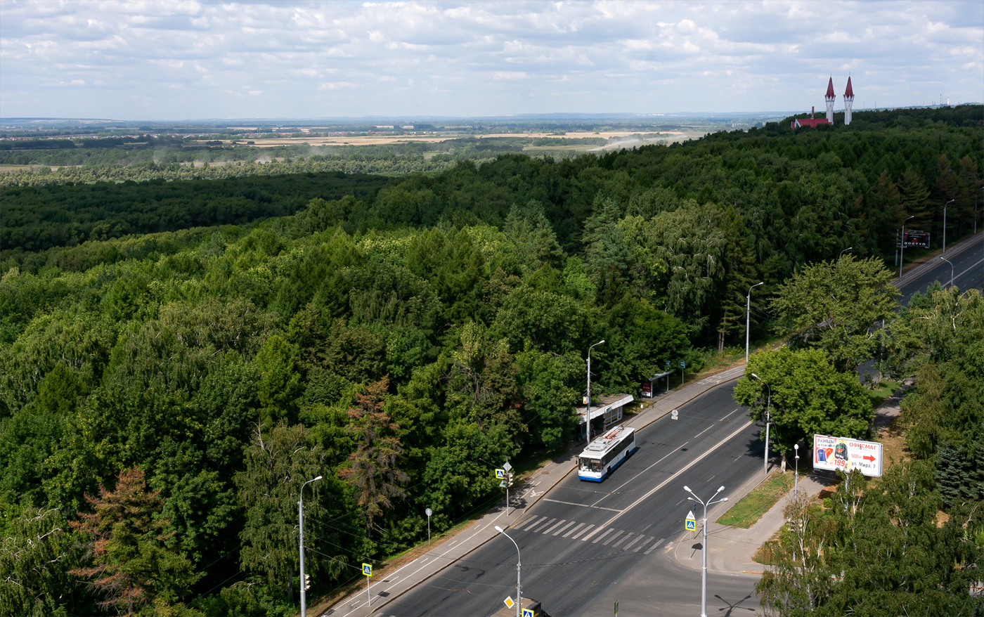Уфа — Троллейбусная сеть — север