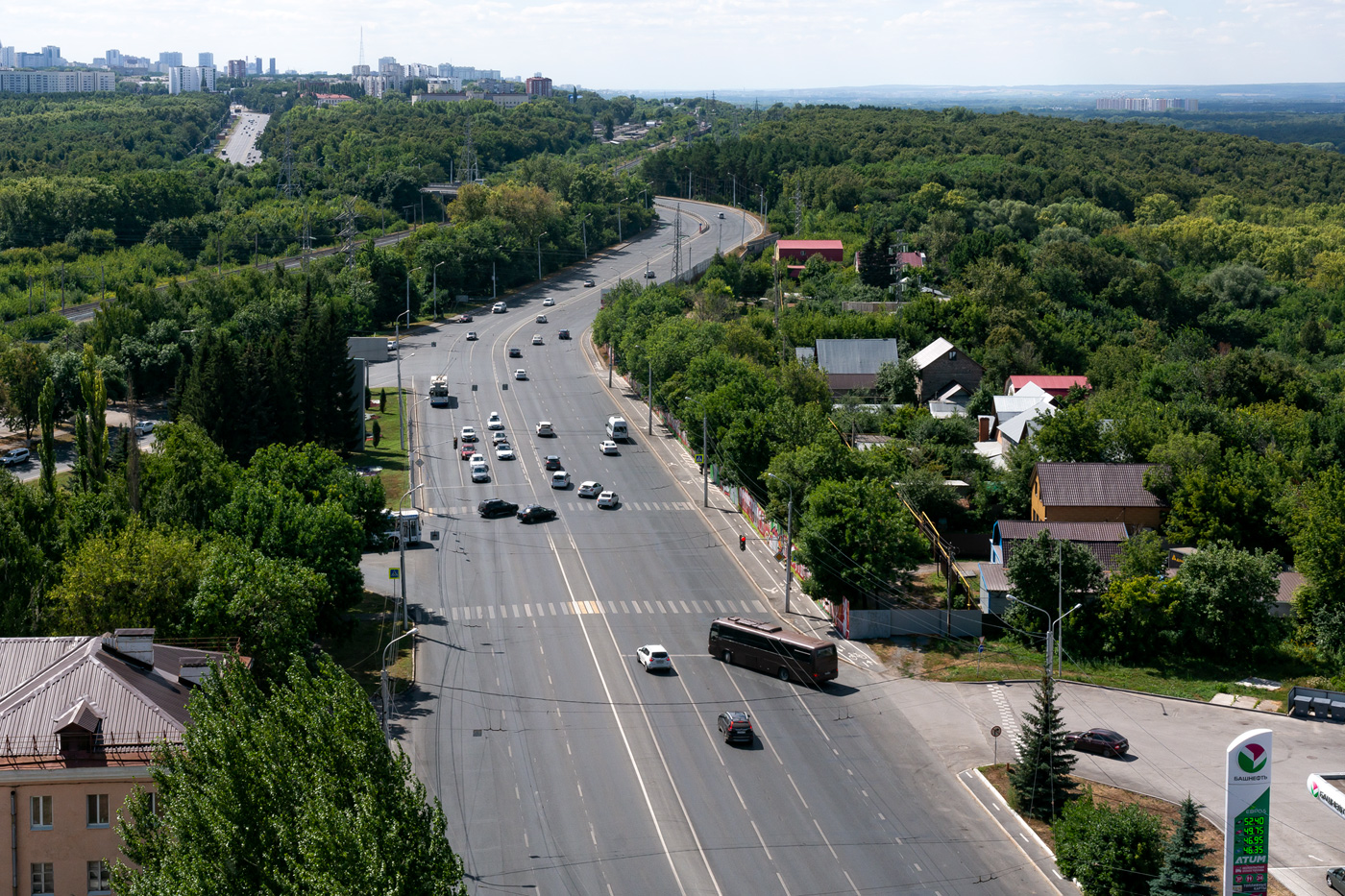 Уфа — Троллейбусная сеть — север