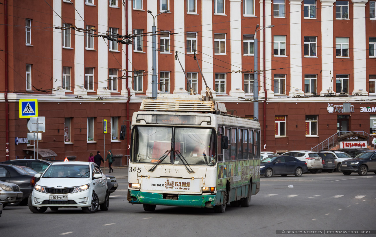 Петрозаводск, ЛиАЗ-5280 (ВЗТМ) № 345