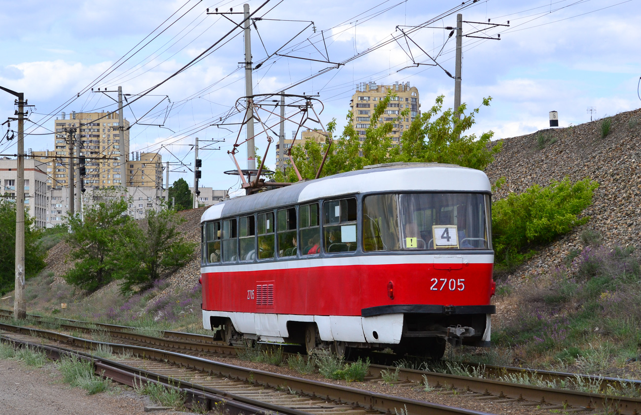 Валгаград, Tatra T3SU № 2705