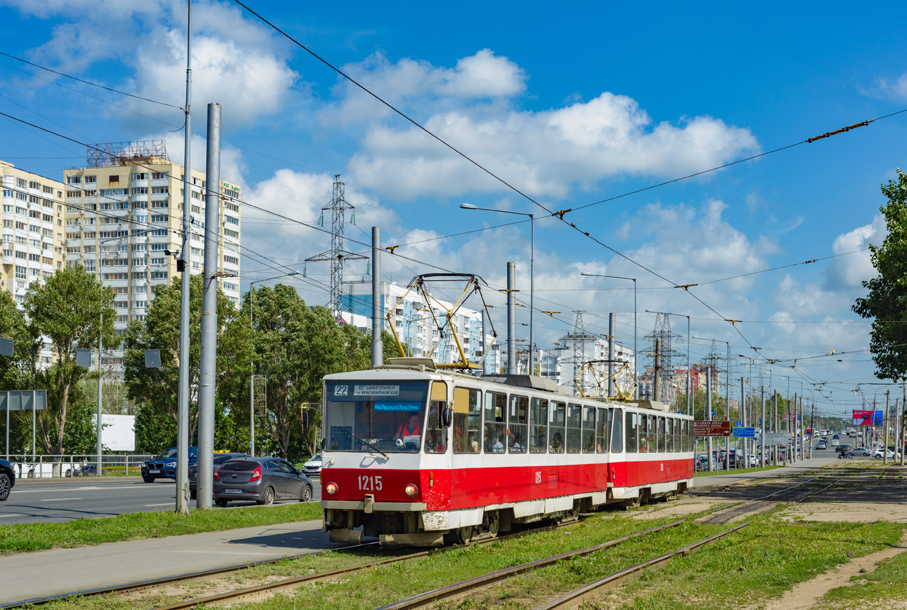 Самара, Tatra T6B5SU № 1215