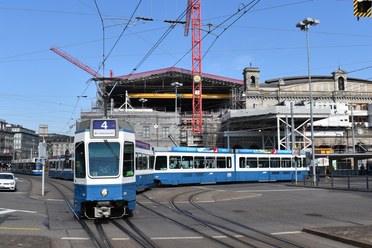 Цюрих, SWP/SIG/BBC Be 4/6 "Tram 2000" № 2078