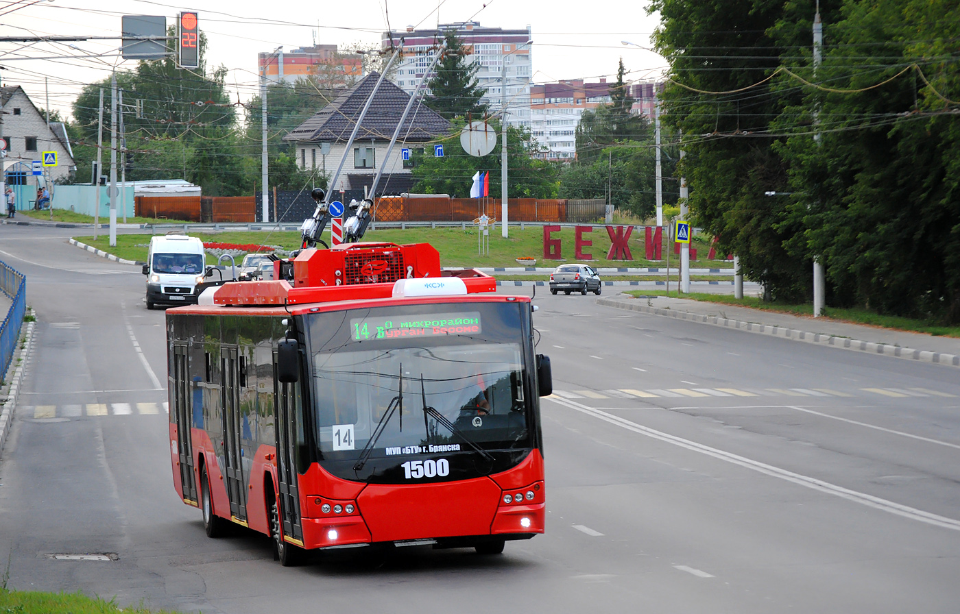 Брянск, ВМЗ-5298.01 «Авангард» № 1500