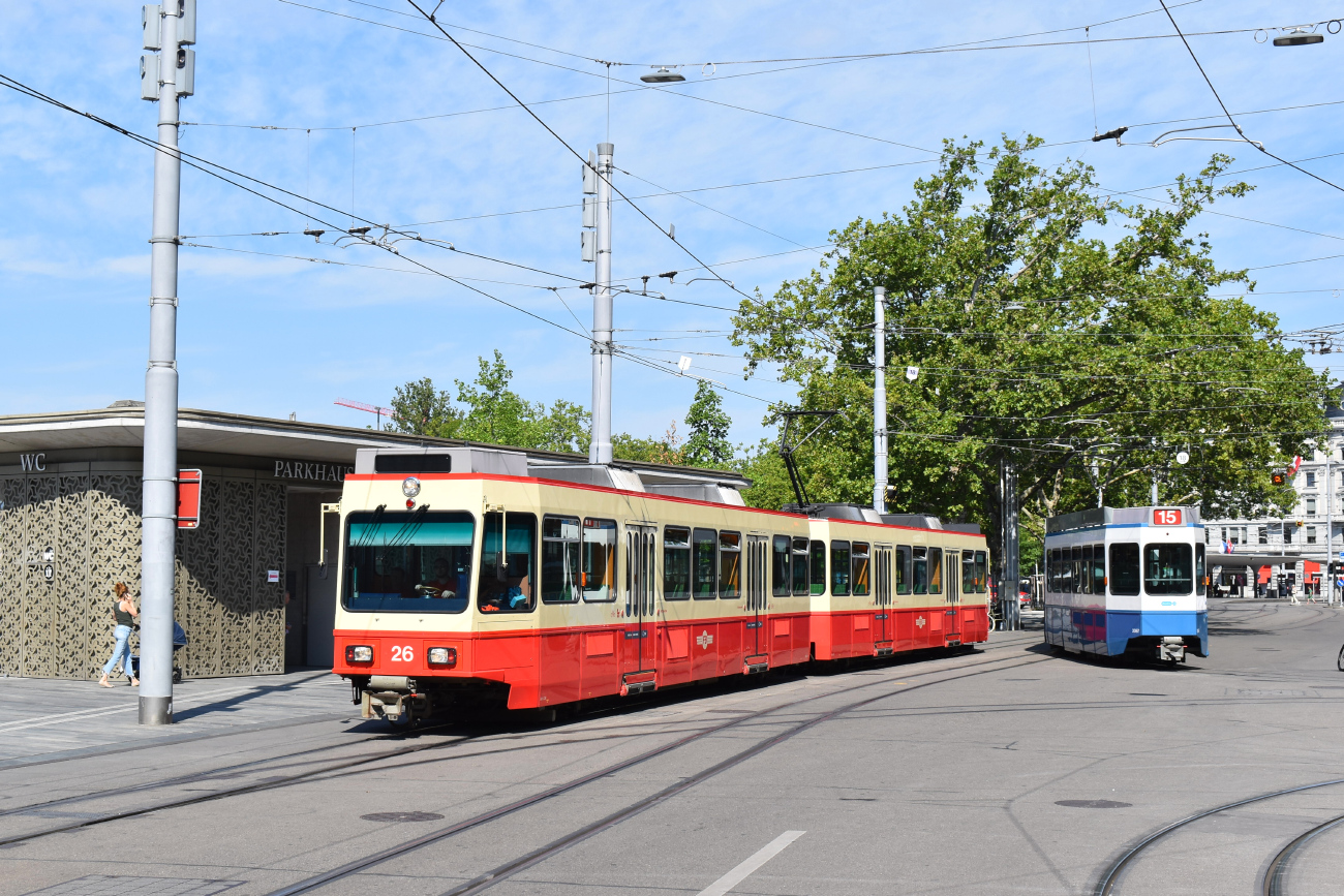 Zürich, SWS/SWP/MFO Be 8/8 — 25-26