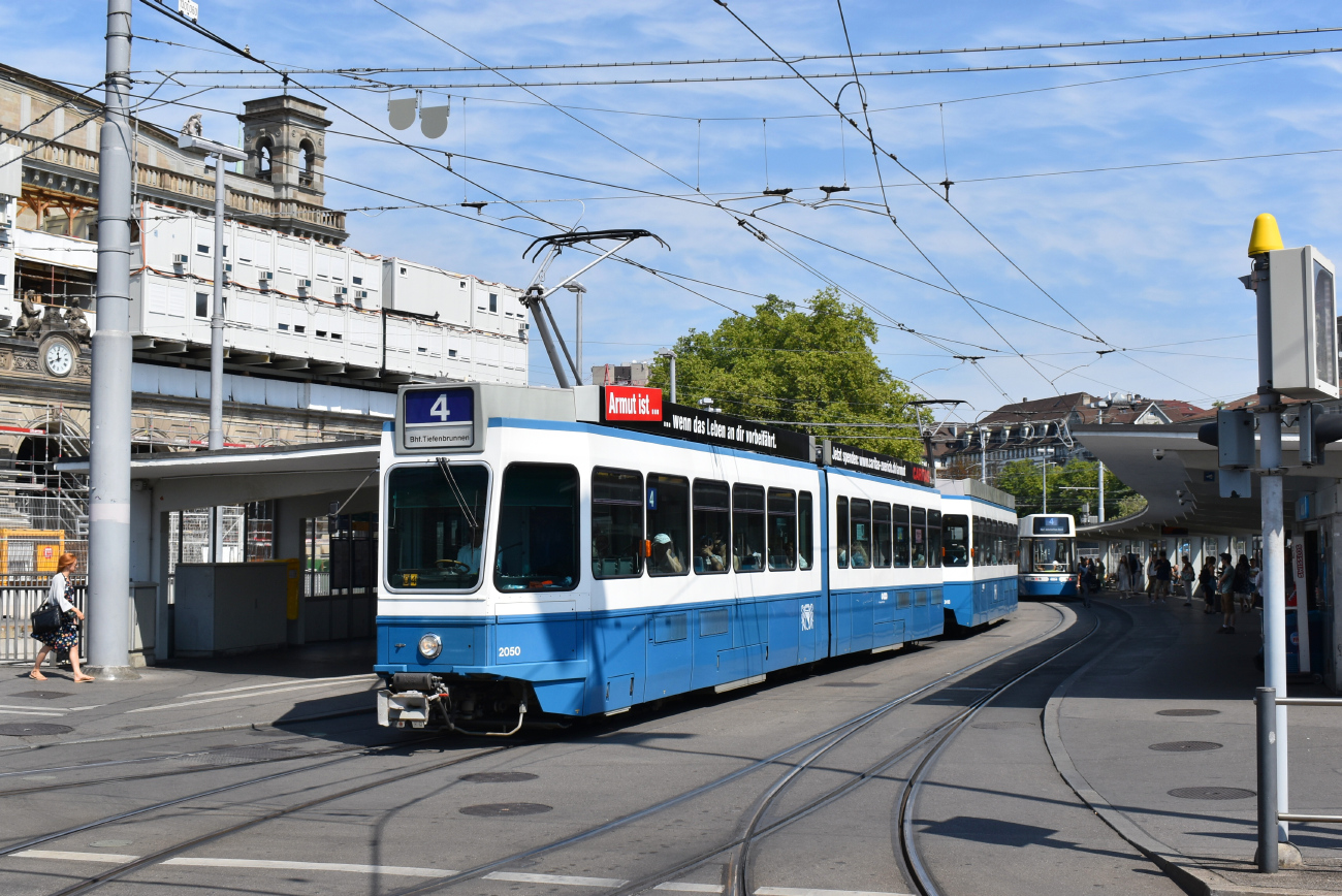 Цюрих, SWP/SIG/BBC Be 4/6 "Tram 2000" № 2050
