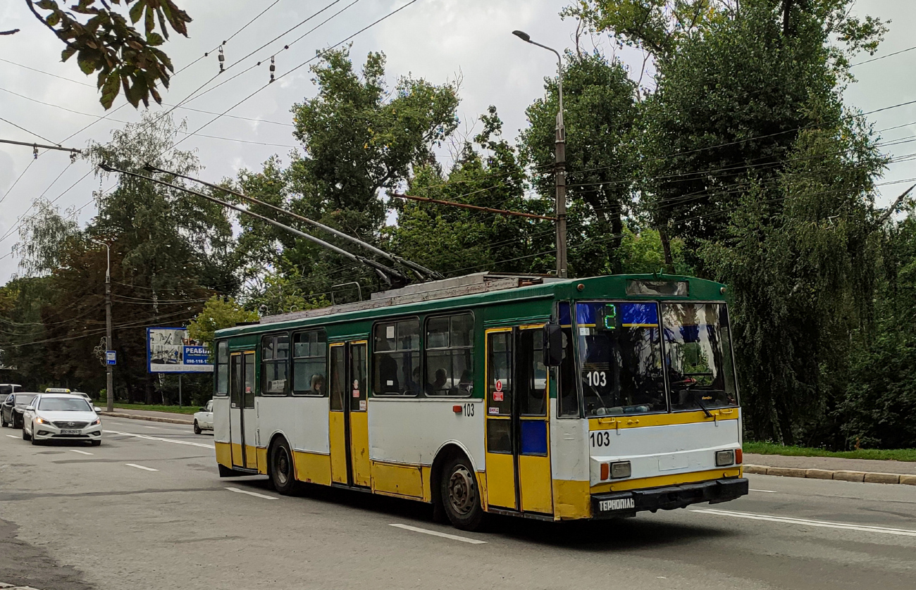 Ternopil, Škoda 14Tr02/6 Nr. 103 Ternopil, Škoda 14Tr02/6 Nr. 103