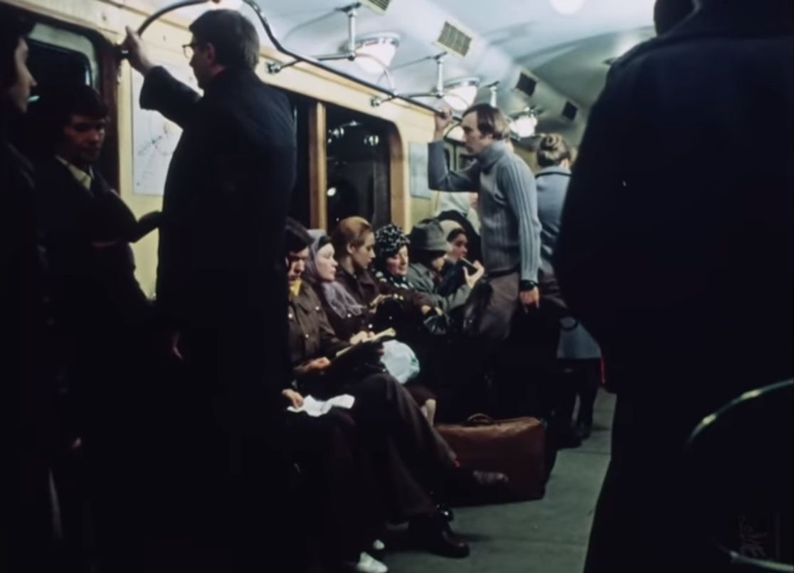 Москва — Метрополитен — Подвижной состав — Д; Москва — Метрополитен — Исторические фотографии (1933-1991)