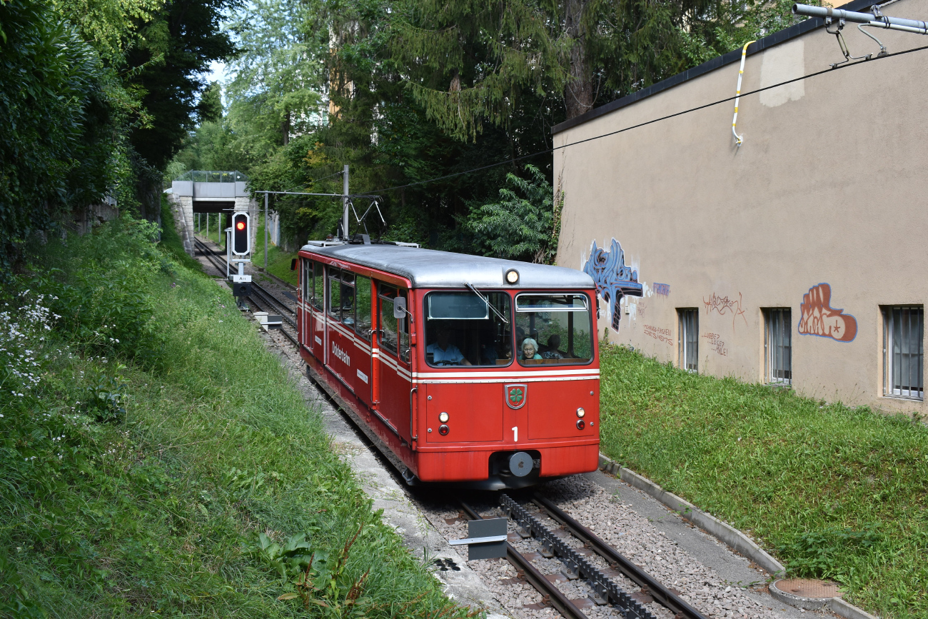 Цюрих, Gangloff/BBC/SLM Bhe 1/2 № 1; Цюрих — Zahnradbahn Dolderbahn