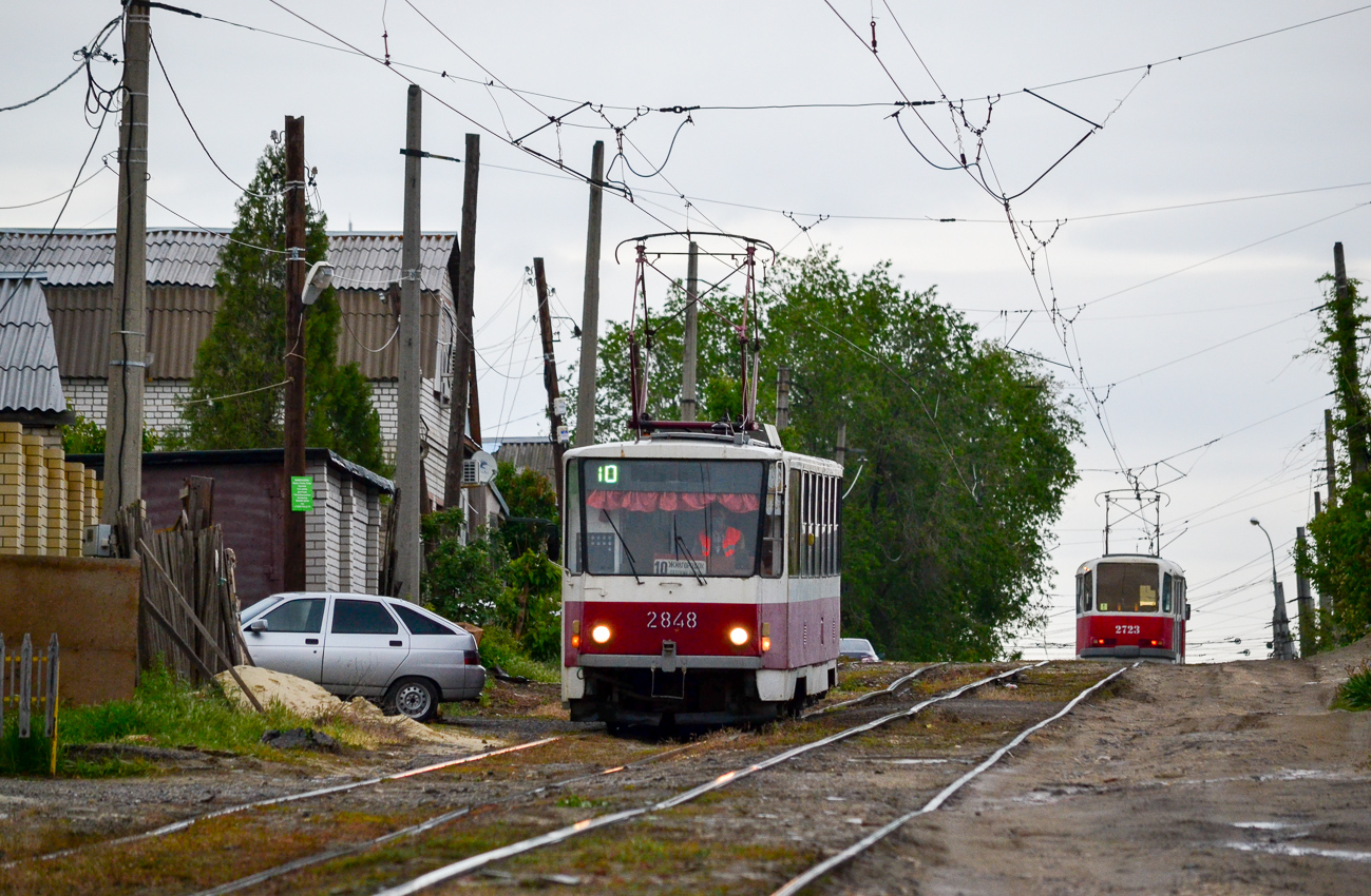 Volgograd, Tatra T6B5SU Nr. 2848 Volgograd, Tatra T6B5SU Nr. 2848