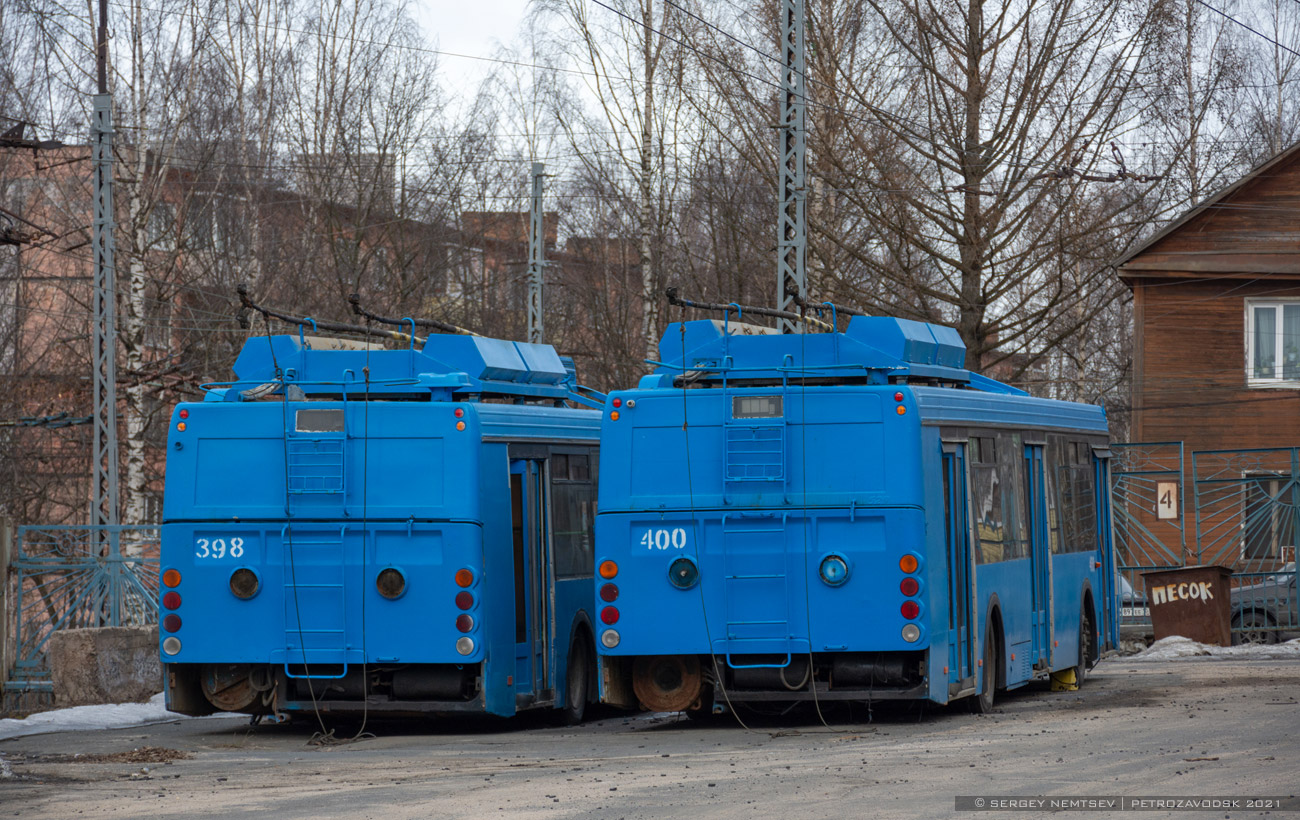 Петрозаводск, МТрЗ-52791 «Садовое Кольцо» № 400