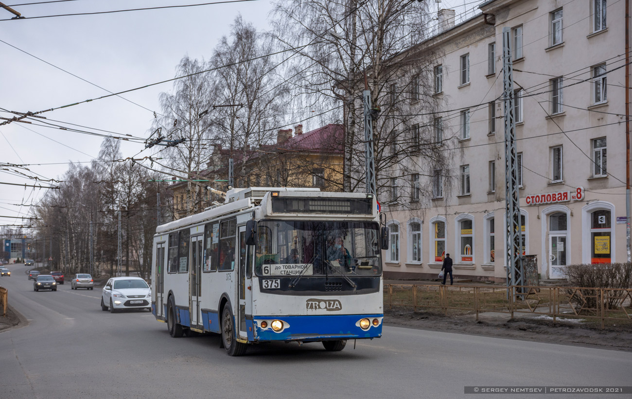 Петрозаводск, ЗиУ-682Г-016.02 (обр. 2013) № 375