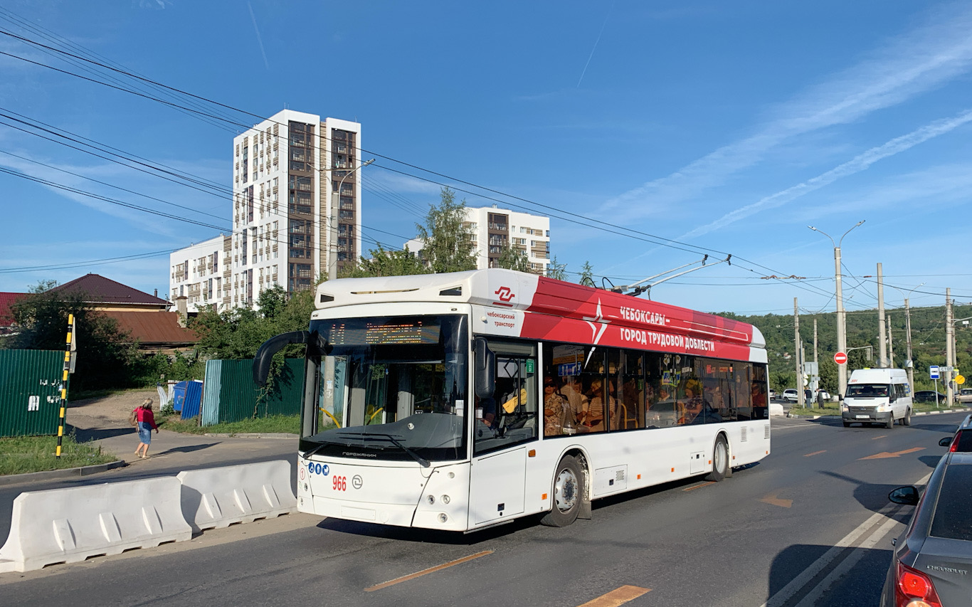 Чебоксары, УТТЗ-6241.01 «Горожанин» № 966
