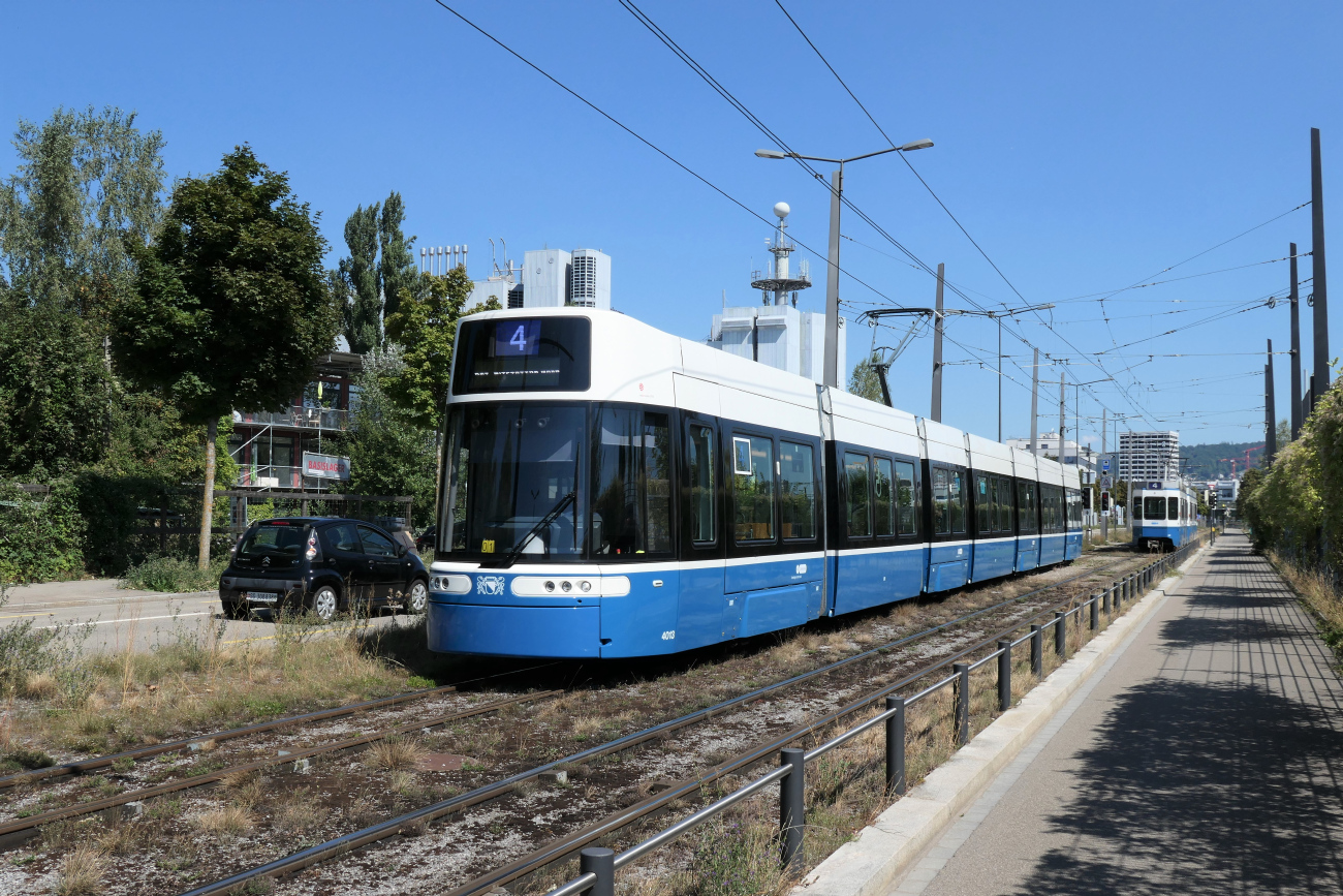 Zurich, Bombardier Flexity Zürich № 4013