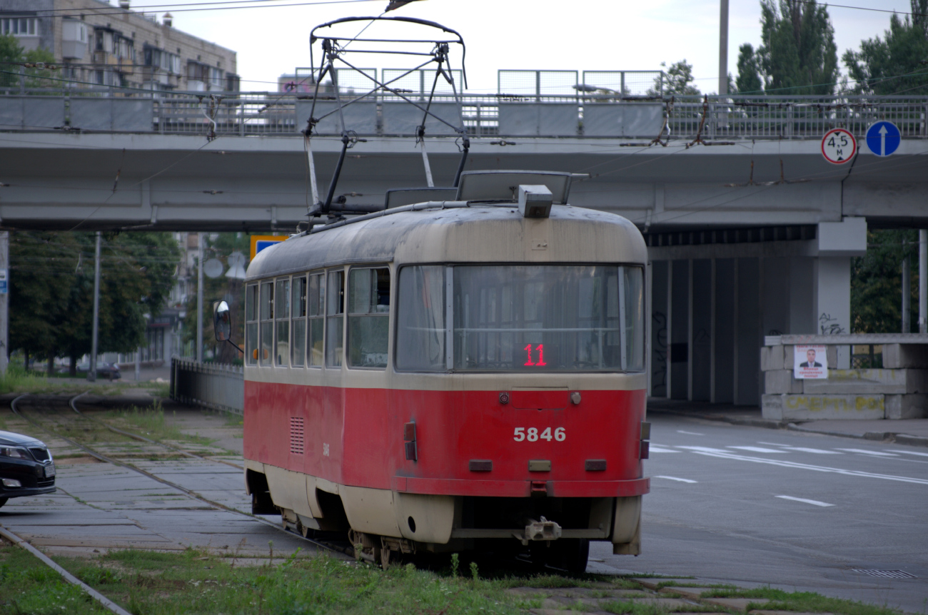 Киев, Tatra T3SUCS № 5846