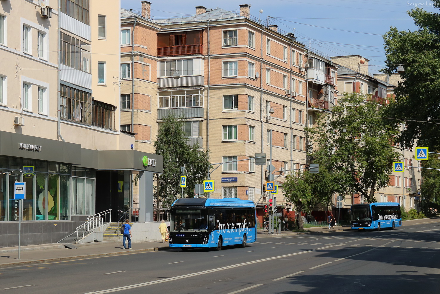 Moscou, LiAZ-6274 N°. 430308