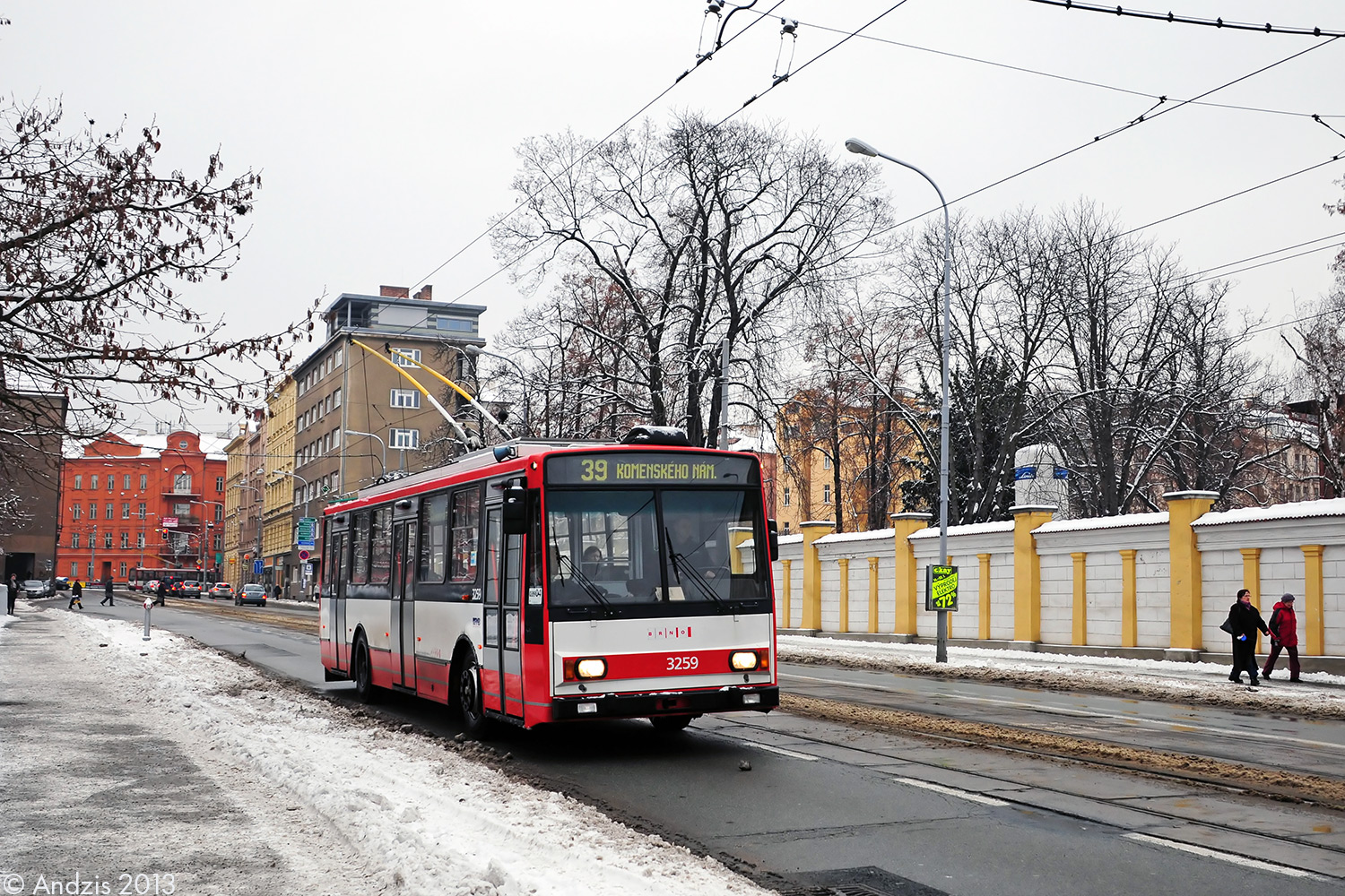 Брно, Škoda 14Tr14/6 № 3259