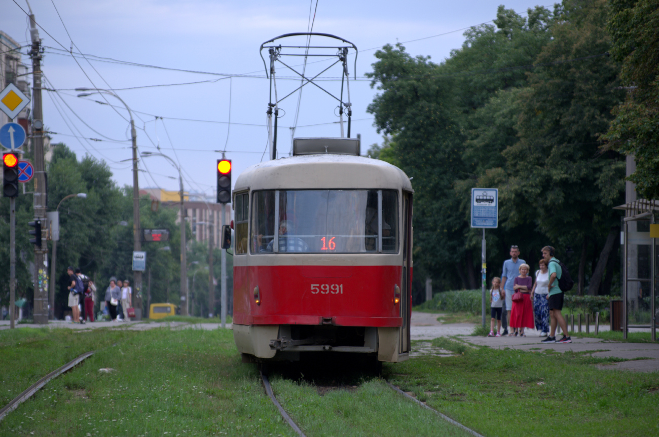 Киев, Tatra T3SU № 5991