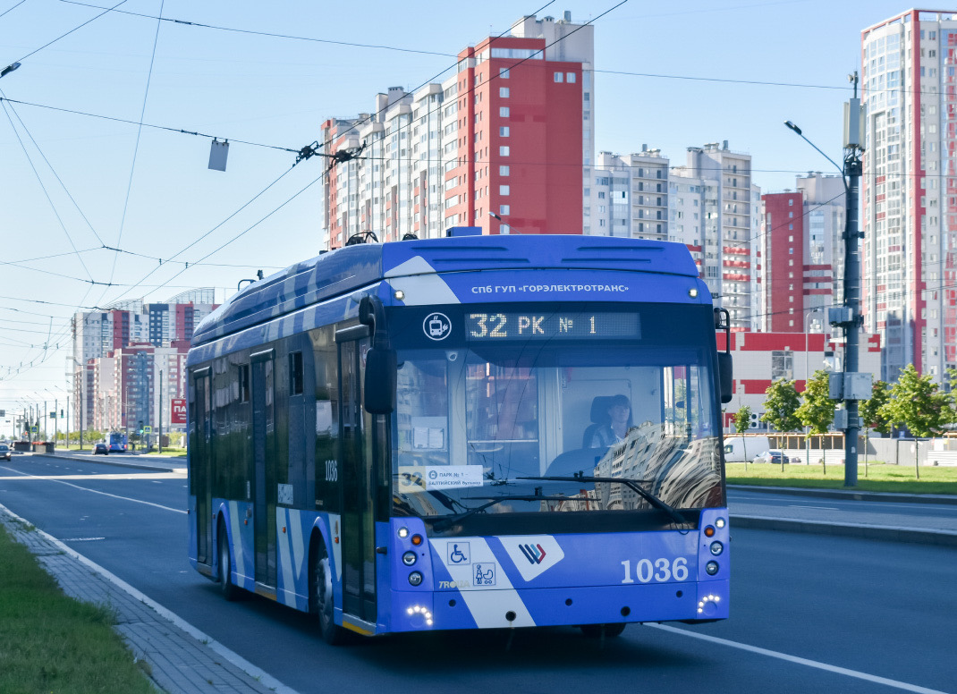 Санкт-Петербург, Тролза-5265.08 «Мегаполис» № 1036