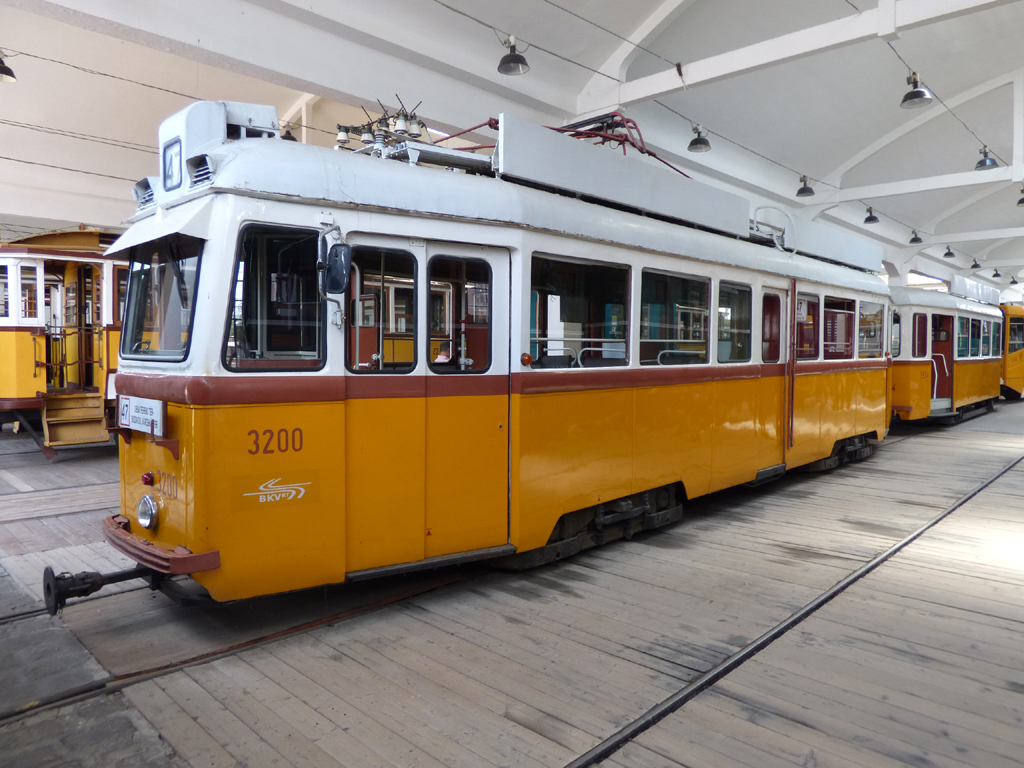 Будапешт, Ganz UV1 № 3200; Будапешт — Музеи