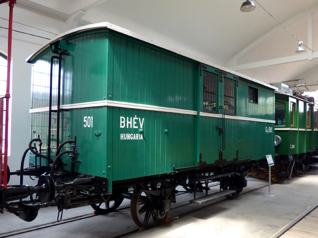 布达佩斯, Weitzer 2-axle trailer car # Gtp 501; 布达佩斯 — Museums