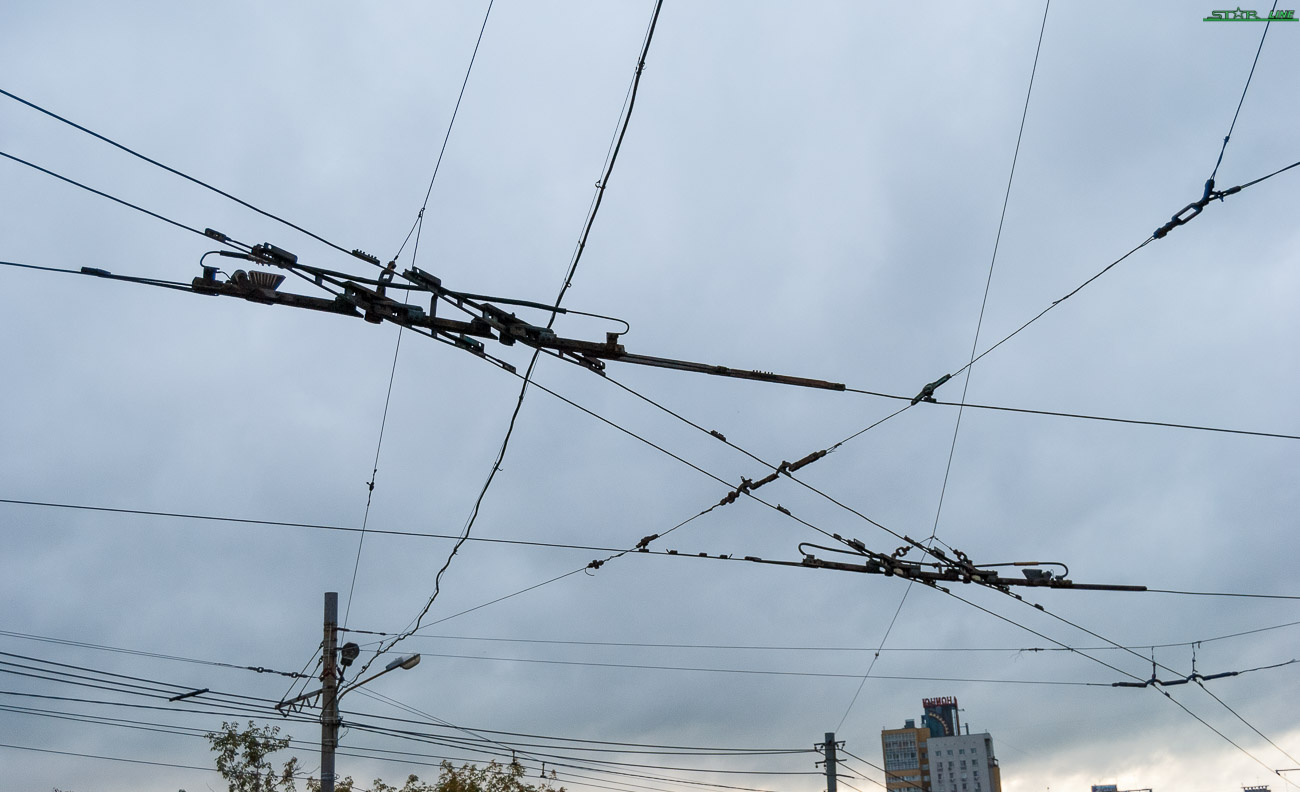 Overhead network, power supply and current collection; Nižni Novgorod — Tram lines; Nižni Novgorod — Trolleybus Lines