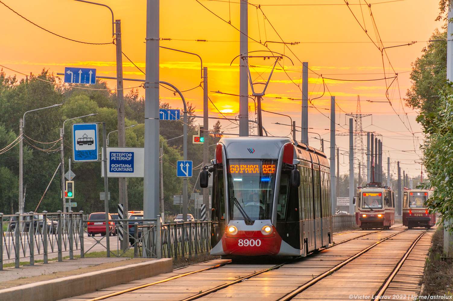 Санкт-Петербург, 71-801 (Alstom Citadis 301 CIS) № 8900