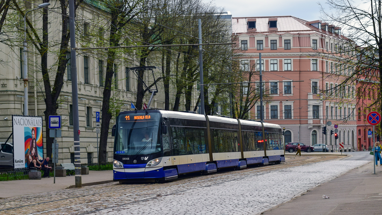 Рига, Škoda 15T1 ForCity Alfa Riga № 58066