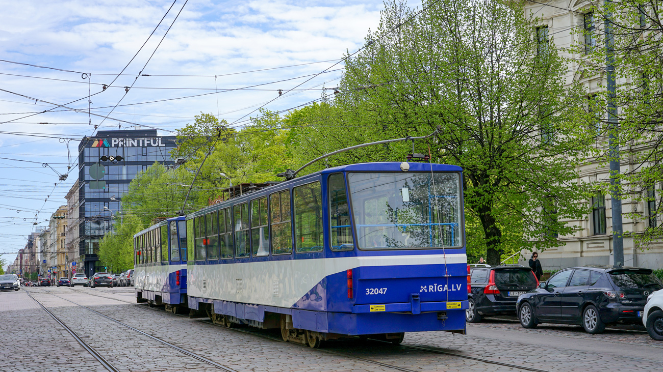 Рига, Tatra T6B5SU № 32047