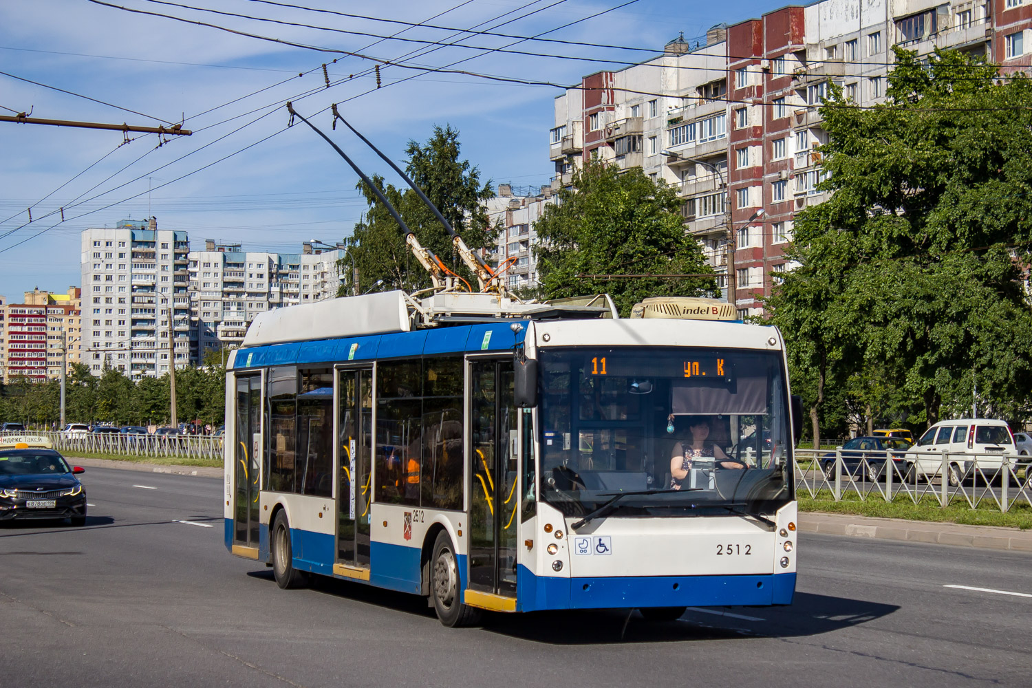 Санкт-Петербург, Тролза-5265.00 «Мегаполис» № 2512